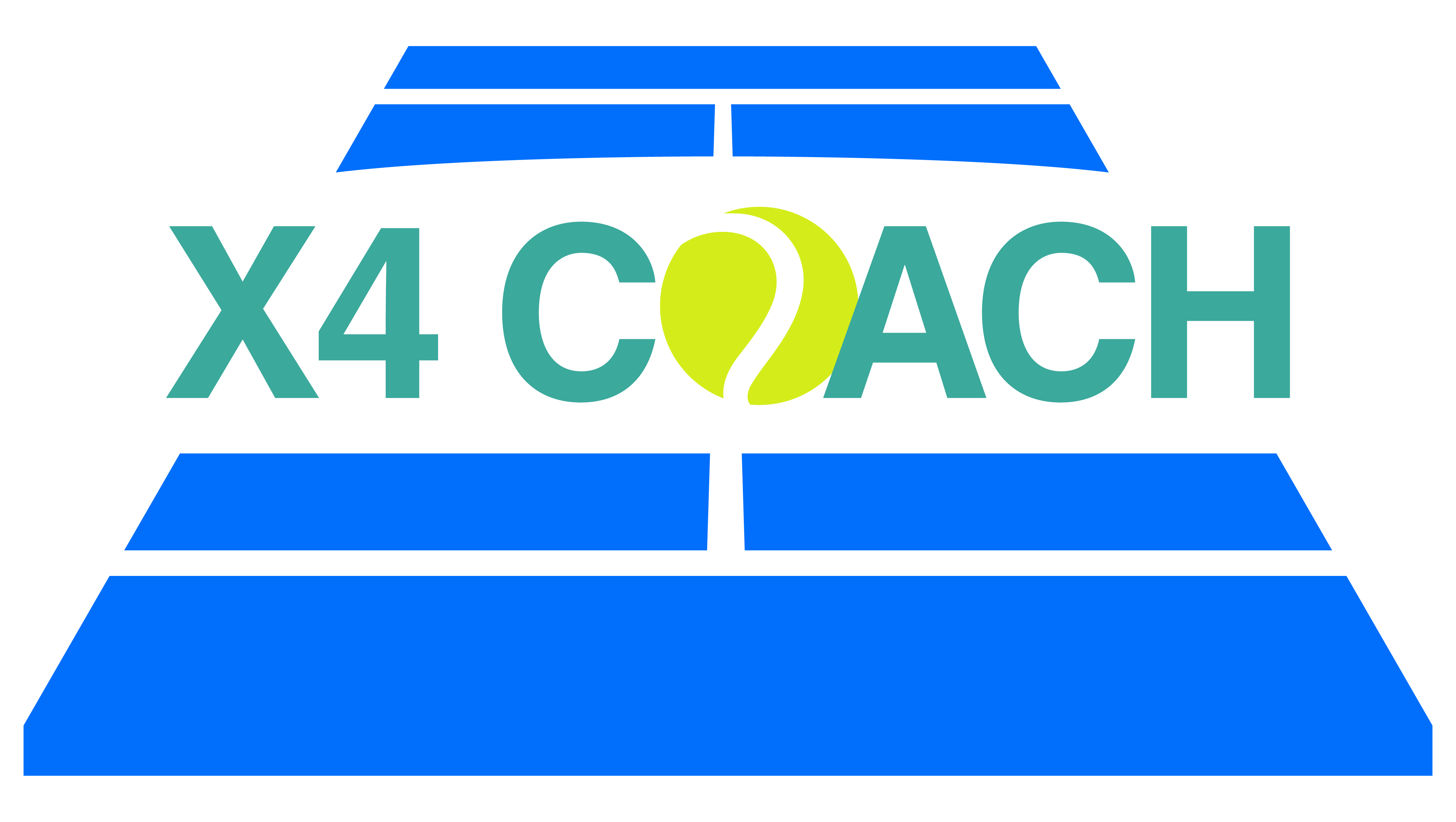 X4Coach Logo: Tennis or Padel Coaches Online Job Platform